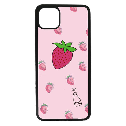 Pink Strawberry phone case