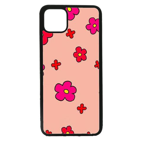 Red flower girl Phone Case
